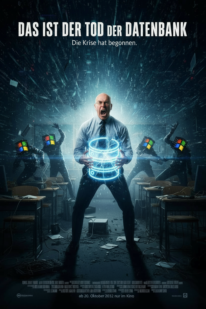 Filmplakat Tod der Datenbank